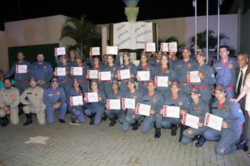 Sabáudia sedia Formatura de Bombeiros Civis