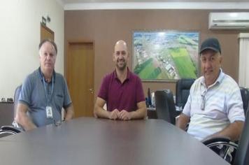 Diretor geral do Detran visita Sabáudia