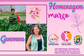 MARÇO - MÊS DA MULHER