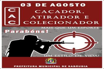 Dia do CAC - Caçador, Atirador e Colecionador