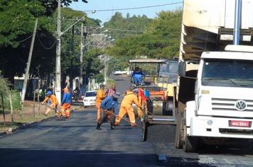 Continua execução de obras de recape em Sabáudia