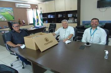 Cooperativistas visitam prefeito