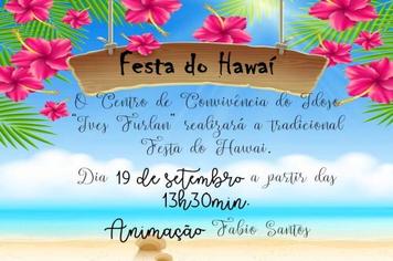 Baile do Havaí no Centro do Idoso