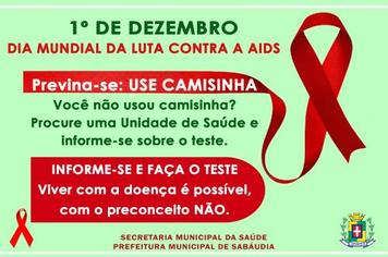 Dia Mundial de Combate a AIDS