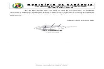 Novo decreto apresenta regras para a abertura de bares em Sabáudia