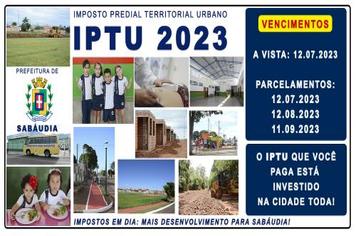 Contribuintes podem retirar carnê do IPTU a partir de 12 de junho