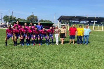 Final de semana teve futebol em Sabáudia