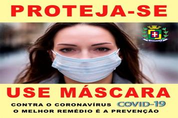 O Coronavírus ainda é um perigo. Use máscara!