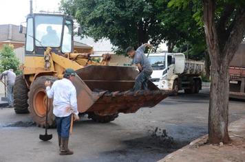 Prefeitura inicia tapa buraco nas ruas da cidade