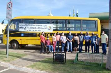 Emenda Parlamentar garante ônibus escolar para Sabáudia