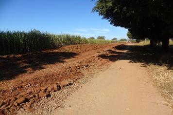 Começou hoje a obra de pavimentação da Estrada da Castanha