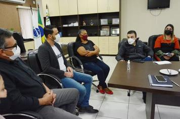 Deputado Federal Aliel Machado conhece Sabáudia