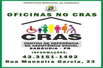 CRAS oferece oficinas de pintura, artesanato, costura e ginástica