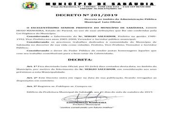 Decreto de Luto