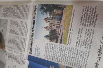 Sabáudia é destaque em jornal regional.