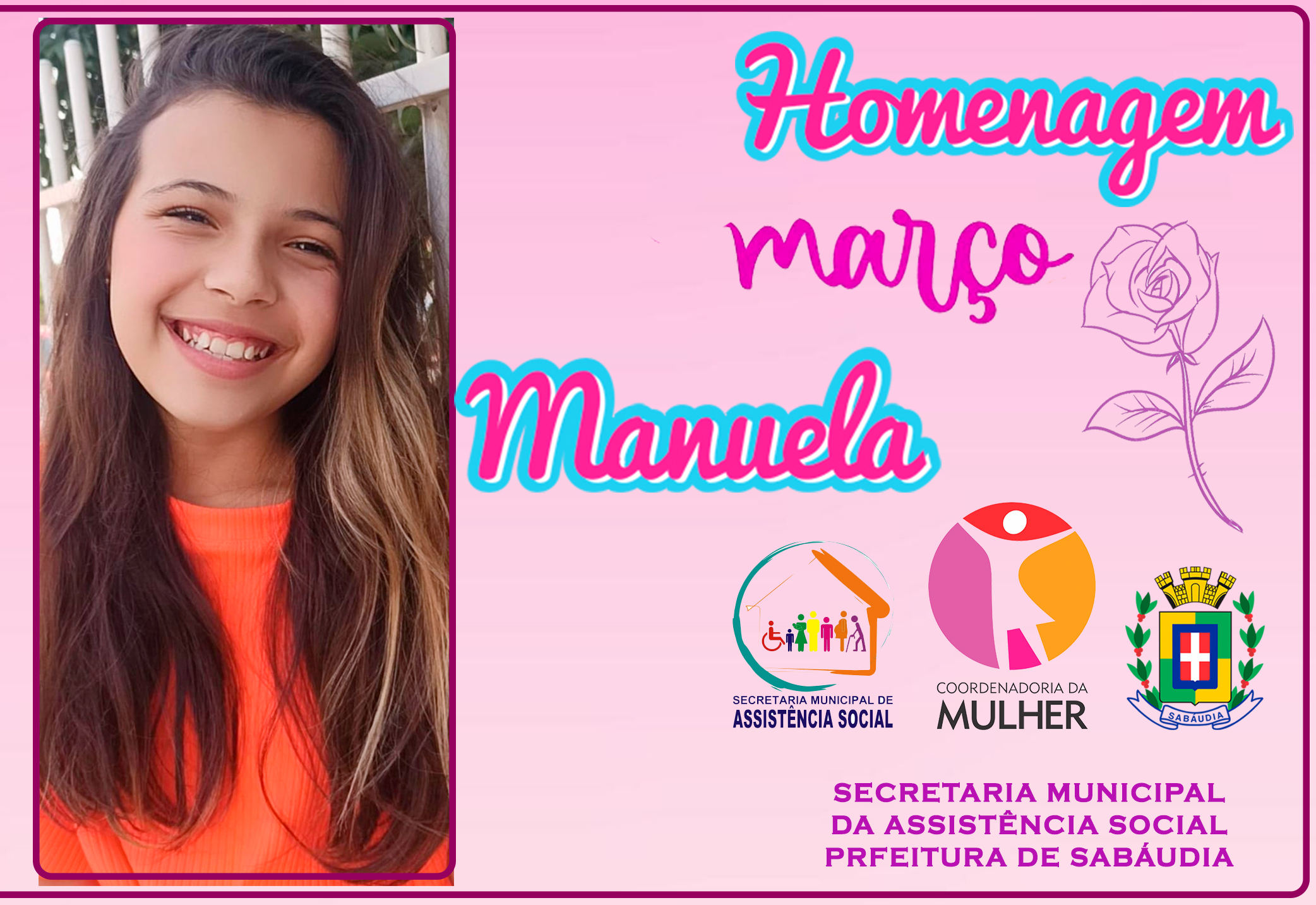 MARÇO - MÊS DA MULHER