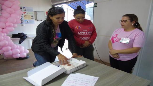 Equipe de Saúde de Sabáudia participa de evento para trabalhadoras