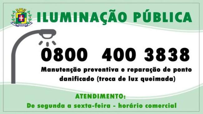 ILUMINAÇÃO PÚBLICA