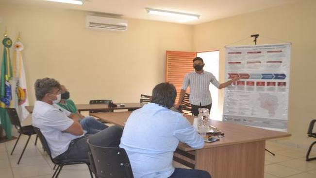 Prefeitura recebe a visita da a equipe do Plano de Desenvolvimento Urbano Integrado - PDUI