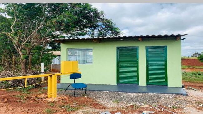 Guarita é instalada no Aterro Sanitário de Sabáudia