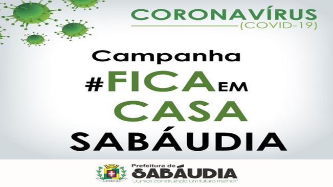 Cuide de você e de sua família. Fique em casa!