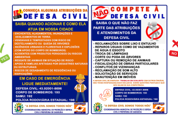 DEFESA CIVIL DE SABÁUDIA